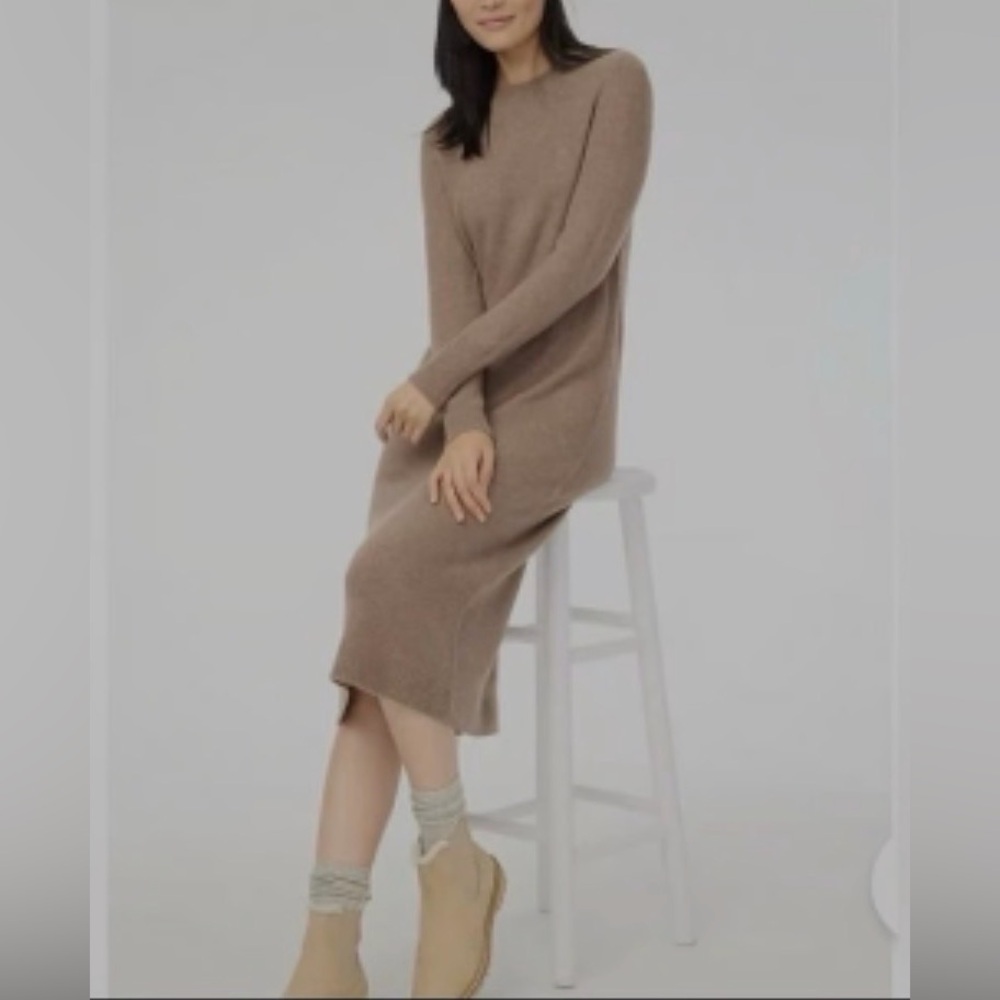 NWT J. Crew Women’s Knit Long-Sleeve Midi Dress Size Small